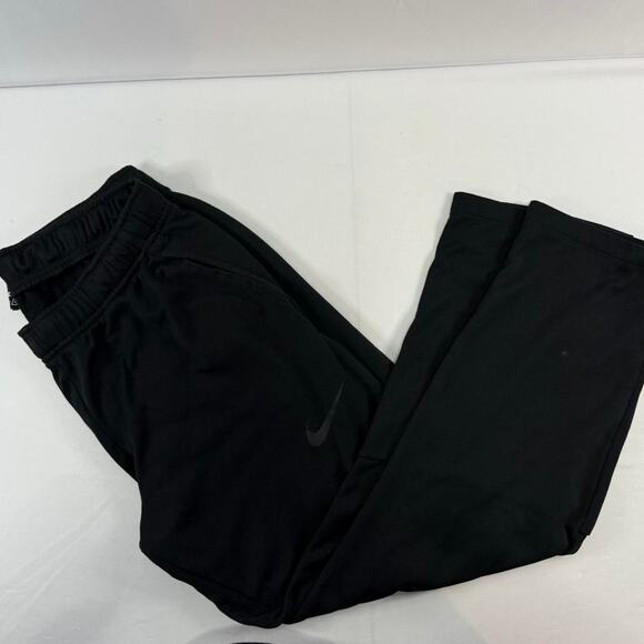 Nike Dri-Fit Black Track/ Sweatpants Size Medium - Picture 1 of 6